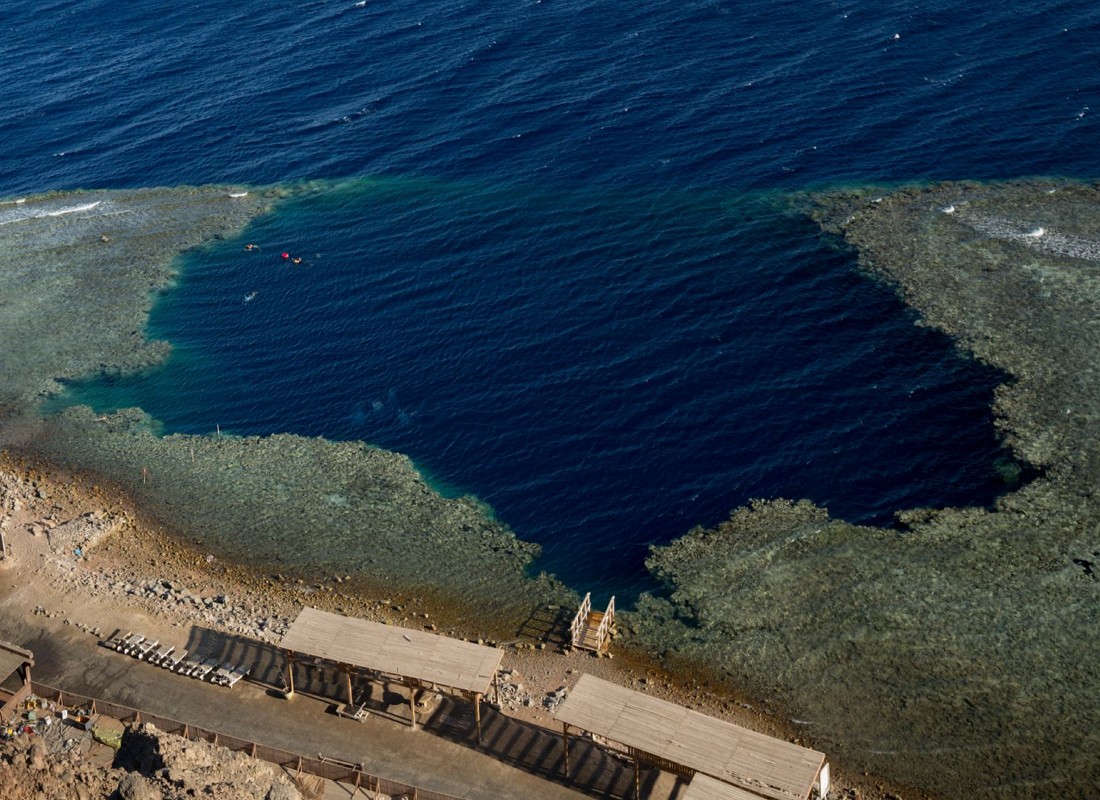 Blue hole Dahab