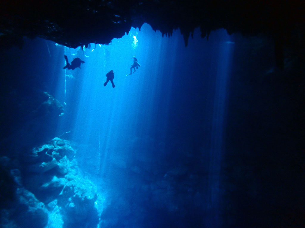 Cenote El Pit, Yucatan Peninsula, Mexico Cenote El Pit Scuba Diving Buceo