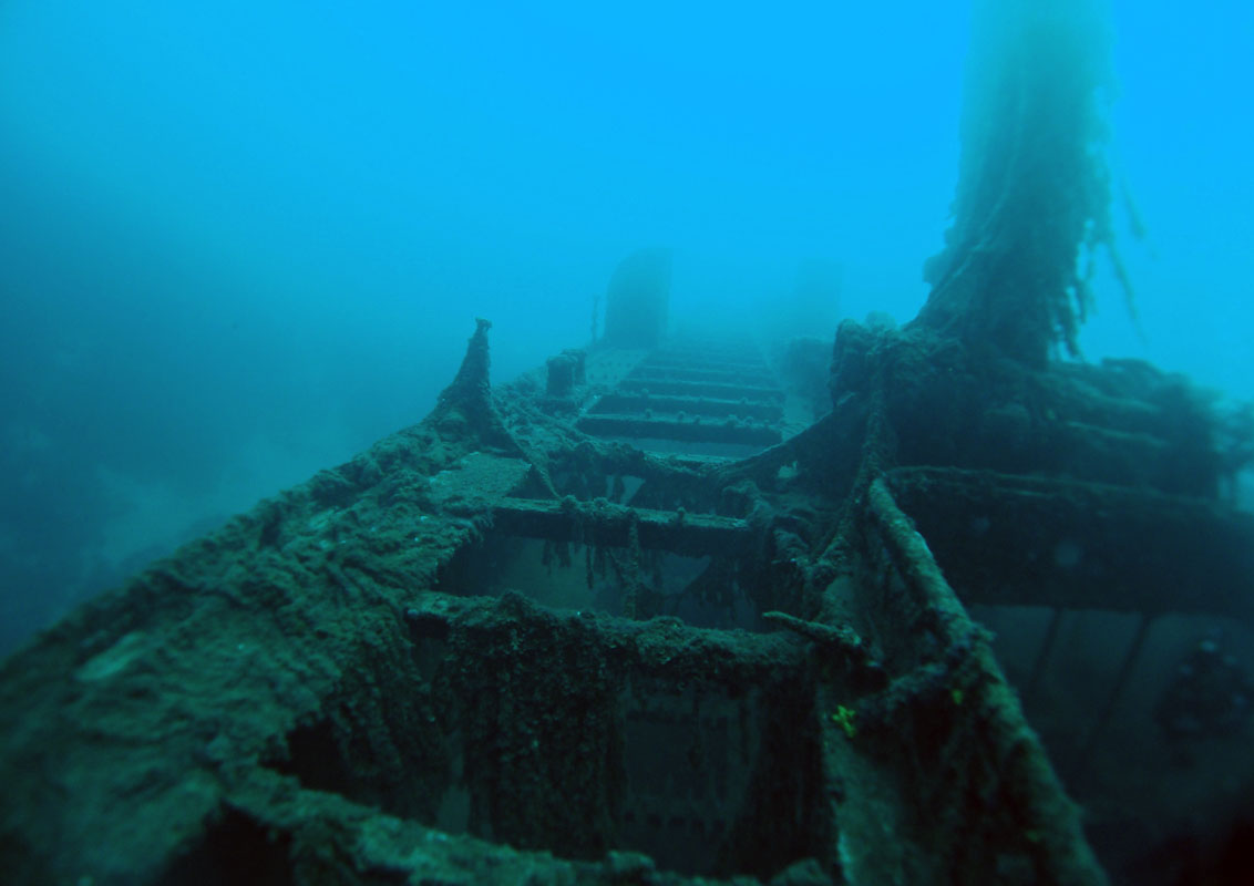 Lina Shipwreck, Ronjenje Croatia Lina Shipwreck