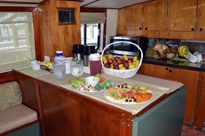 Bahamas Aggressor Liveaboard Kitchen Bahamas Aggressor Liveaboard Kitchen